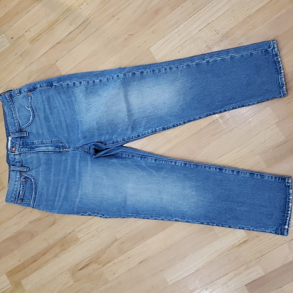 Madewell classic straight 28